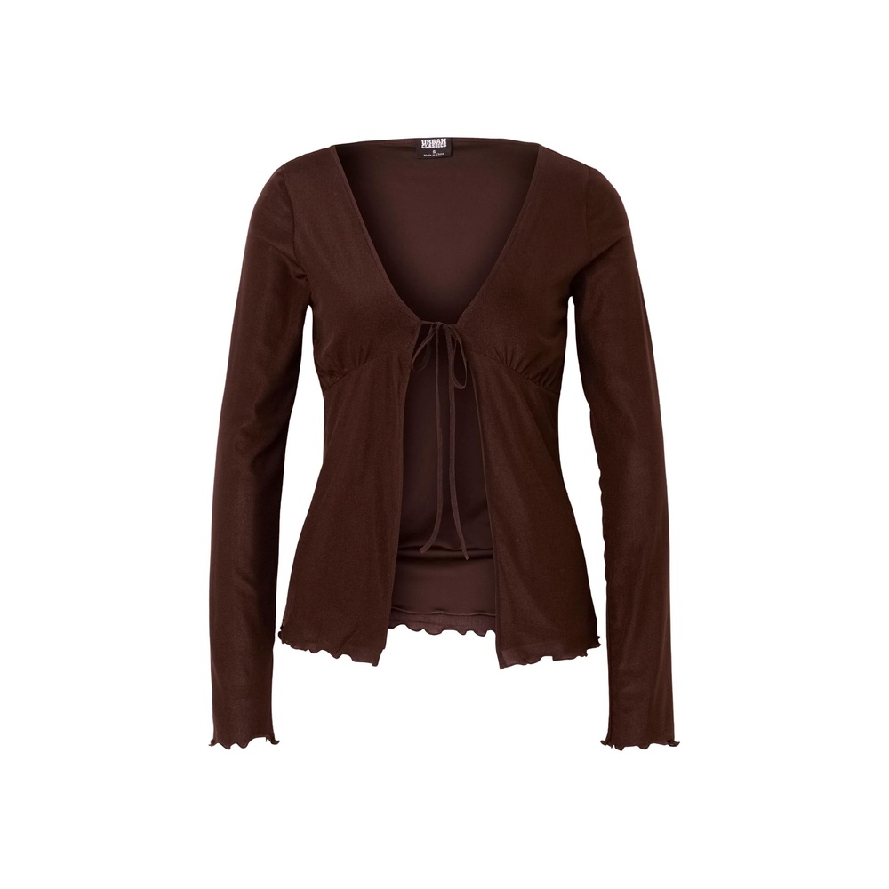 Urban Classics - Mesh Cardigan - Brown